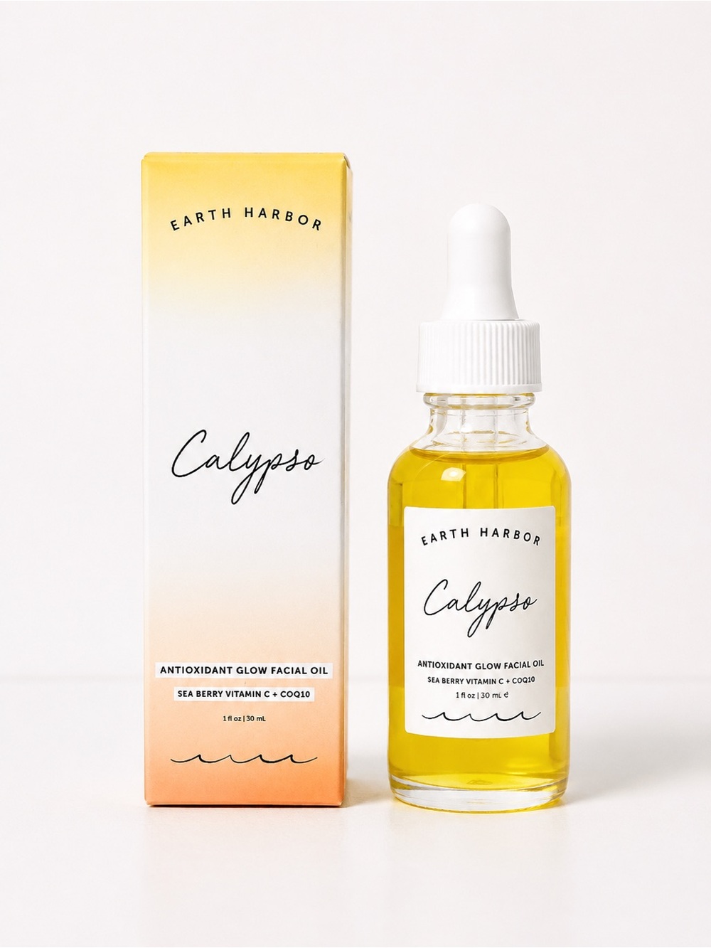 Earth Harbor CALYPSO Antioxidant Glow Facial Oil – 1 fl oz / 30 mL.